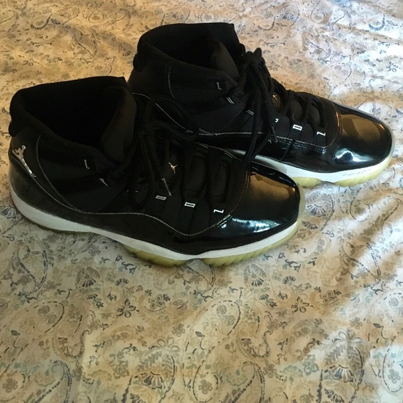 Men’s Nike Jordan’s 11Retro jubilee 25th Anniversary edition Size 10 - Picture 4 of 6